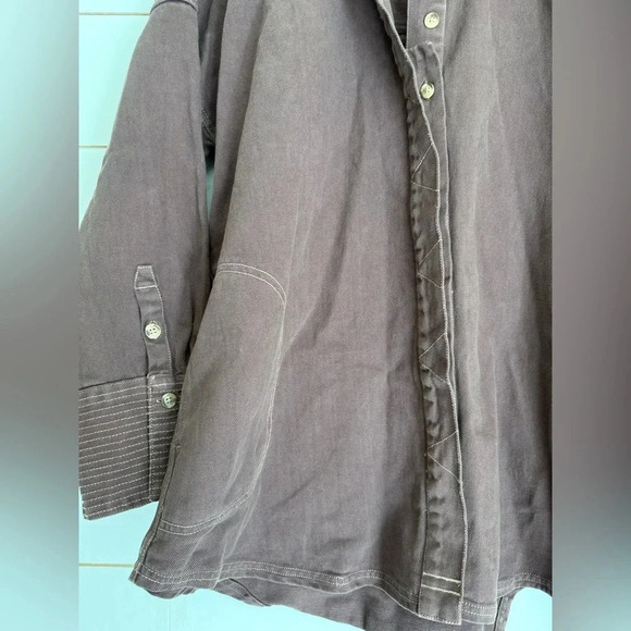 Free People Brown Button Down Shirt - Picture 15 of 16